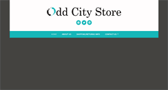 Desktop Screenshot of oddcitystore.com